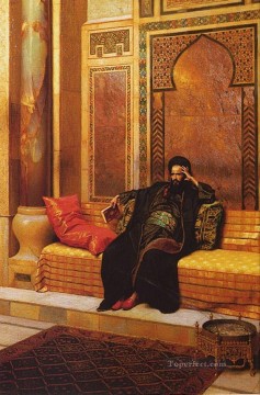 Arab Painting - sutlan Ludwig Deutsch Orientalism Araber